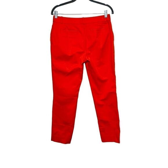 Kate Spade orange Davis skinny crop pants size approximately 4 - Picture 4 of 16